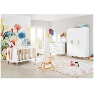Pinolino 100032BG Kinderzimmer 'Lumi' breit groß, weiß