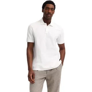 bugatti Herren Poloshirt Modern Fit Premium Cotton Basic Polo Kurzarm Baumwolle