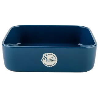 sallys Stoneware Ofenform - eckig - Night Blue - Klein