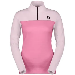 Scott Defined Light Fleece Mit Halbem Reißverschluss - Paradise Pink / Bliss Pink - L