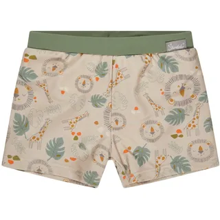 Sterntaler Badeshorts STERNTALER "Badeshorts Safari", Jungen, Gr. 92, EURO, beige, Obermaterial: 82% Polyamid PA. 18% Elasthan EL., Badehosen Badeshorts