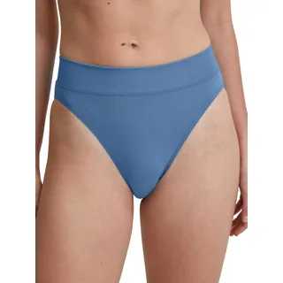 CALIDA Elastic Slip Damen, mit breitem Softbund, High Waist, natürlich atmungsaktive und weiche Single Jersey-Qualität