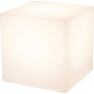 8 seasons DESIGN Dekoleuchte Kunststoff 33,0 cm Solar 1 Stück weiß