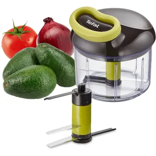 Tefal Ingenio Zerkleinerer 900ml 3-tlg. Schwarz/Grün/Transparent
