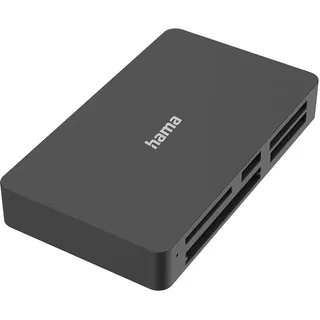 Hama „All in One“ USB 3.0 Standard-A Stecker), Speicherkartenlesegerät, Schwarz