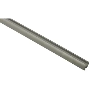 GARDINIA Gardinenstange Kira mit Innenlauf II 1-läufig Ø 19 mm 160 cm Silber