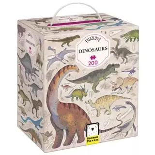 Banana Panda: Dinosaurier-Puzzle – 200 Teile