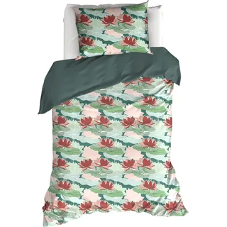 De Witte Lietaer Bettbezug, Koi Tidepool – 140 x 220 cm + 60 x 70 cm – Baumwollsatin