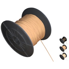 EFIXS Zugschnur für Holzjalousien (Durchmesser 2,2 mm) - Farbe: Hellbeige - Länge: 10 bis 25 Meter - Hier: 15 Meter