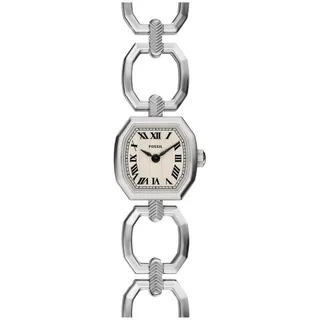 Fossil Harlow Mini Damenuhr, ES5485 | 20 mm, Zweizeigeruhr, aus Edelstahl