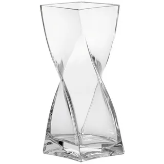LEONARDO Tischvase »Dekovase VOLARE« aus Glas, handgefertigt, Spülmaschinenfest, farblos