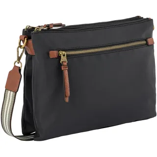 CAMEL ACTIVE Bari Damen Umhängetasche Crossbody Bag Mittelgroß Schwarz