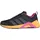 Trainer schwarz/orange/purplepink