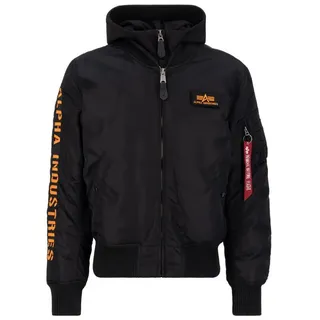 Alpha Industries MA-1 D-Tec SE Bomberjacke black/orange, L