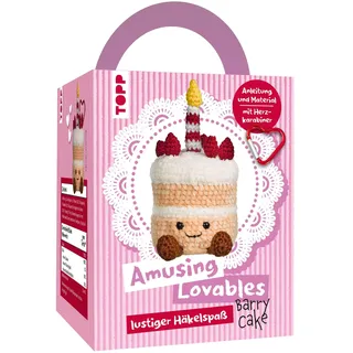Frechverlag Häkelset Barry Cake Weiß/Roségold