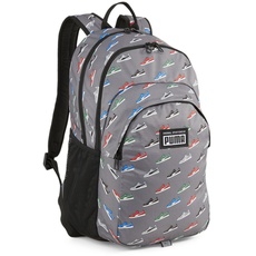 Bild Academy Backpack Mineral Gray - Lime Sheen
