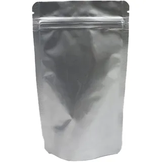 500 Standbodenbeutel farbig 250 x 340 mm  | silber, PE|PET|Aluminium