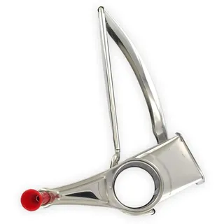 Fackelmann 27652 Käsereibe, Edelstahl, 24 x 10 x 8 cm, grau