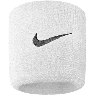 Nike Unisex Swoosh Schweißband, White/Black, One Size