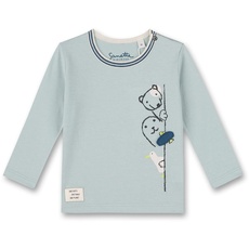 Sanetta Baby-Jungen 115577 Shirt, Sky Blue, 56