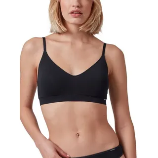 SKINY Damen Cotton Essentials BH mit voller Abdeckung, Schwarz, 36 EU