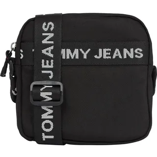 Tommy Jeans Herren Umhängetasche Essential Reporter Mittelgroß, Schwarz (Black), Onesize