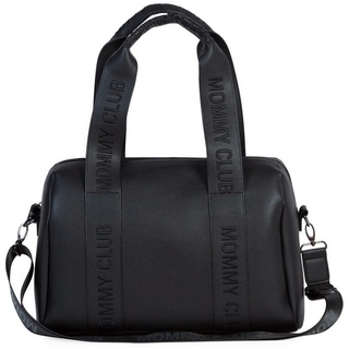 Childhome Mommy Club Wickeltasche Simili Leder Schwarz, Schwarz