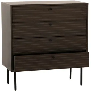 Mendler Sideboard 85 x 80 x 40 cm dunkelbraun