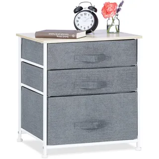 Relaxdays Regalsystem 48 x 53 x 40 cm Grau