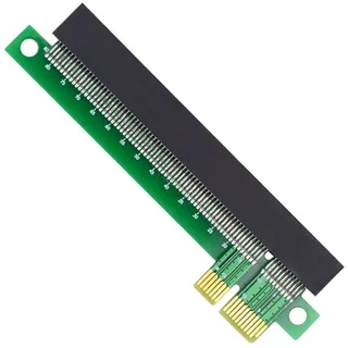 xiwai Stecker auf Buchse Erweiterung für Grafikkarte PCI-E Express 1x auf 16x Extender Konverter Riser Karte Adapter