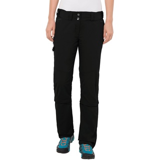 VAUDE Damen Hose Women's Skomer Capri ZO Pants, black, 40, 054050100400