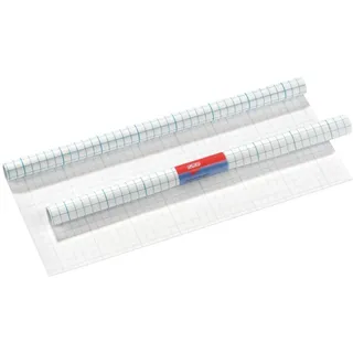Herlitz Bucheinschlagfolie, selbstklebend, 40 x 100 cm, transparent