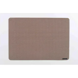 Rasteli Tischset Lederoptik Camelbraun 43x30cm 2er Vorteilspack - Braun