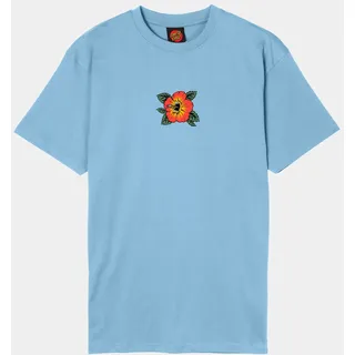 Santa Cruz »SCREAMING HIBISCUS FRONT T-SHIRT« 1 Stk., blau