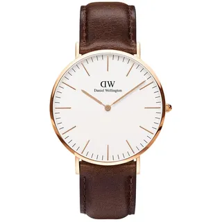 Daniel Wellington Classic Bristol, 40mm, Leder, für Herren