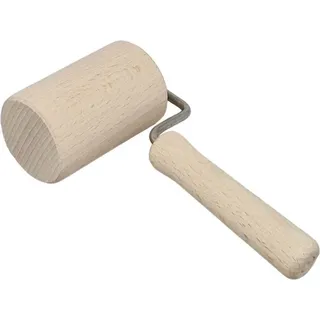 Playwood Nudelholz aus Holz mit Griff - Weiß