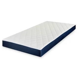 Zöllner Kindermatratze , Weiß , Textil , rechteckig , 70x140 cm , Hohenstein, Made in Germany, Oeko-Tex® Standard 100 , Bezug abnehmbar/waschbar, für Hausstauballergiker geeignet, klimatisierte Belüftungskanäle, optimale Belüftung, atmungsaktiv, schadstoffgeprüft, Nässeschutz, alternative Größen erhältlich, Wendematratze, Baby- und Kleinkindseite , Babymöbel & Kindermöbel, Babyzimmer, Babymatratzen