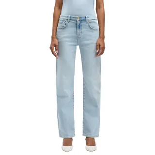 7 For All Mankind Damen Calie Straight Frozen Jeans