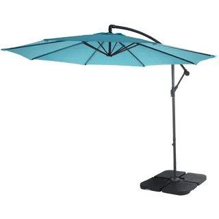 Mendler Acerra Ø 300 cm Blau/Türkis