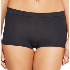 sloggi Damen Sensual Fresh Short Panty, Black, 46