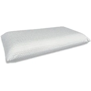 Sabeatex – Nackenstützkissen 70x35x13 cm - Orthopädisches Nackenkissen aus viscoelastischem Memory-Schaum. Memory Foam Kissen mit waschbarem Bezug. Hypoallergenes & Milbensicheres Kopfkissen