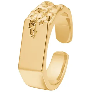 Tom Morris 18 Ct. Goldplated Stainless Steel Tm00045 Ring - One Size
