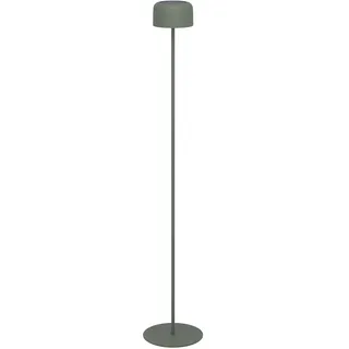 EGLO Solar Stehlampe Roccanova Stahl 3 Stufen dimmbar IP44 grün