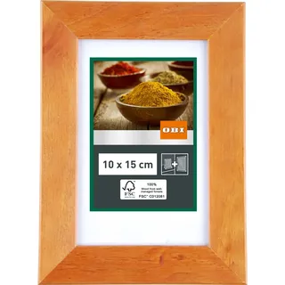 OBI Holz-Bilderrahmen Kirschbaum 10 cm x 15 cm