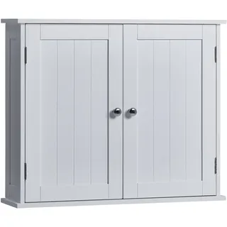 Bath Vida Badezimmerschrank mit Doppeltür 15 x 60 x 50 cm Weiß