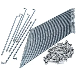 Speichen Satz 2,9x190 17 Zoll 36 Stück mit Nippel für Puch, Sachs, Kreidler, Zündapp Mofa