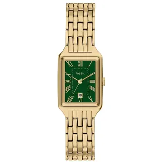 Fossil Raquel Damen 23MM Goldfarbene Edelstahluhr, ES5452