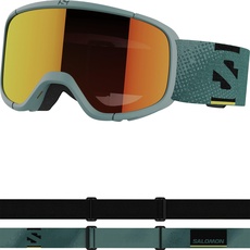 Salomon Lumi Kinder-Brille Ski Snowboarden, Kinderfreundliche Passform und Komfort, Reduzierung von Augenermüdung und Blendung sowie Haltbarkeit, Blau, Einheitsgröße