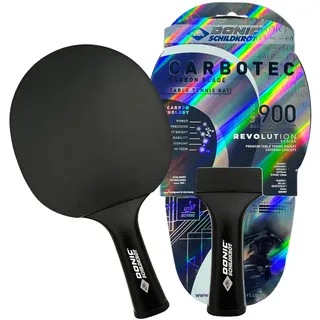 Donic Schildkröt Schildkröt Tischtennisschläger CarboTec 900, konkav