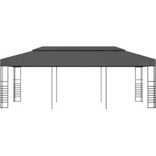 vidaXL Gartenpavillon 3x6 m Anthrazit - Grau